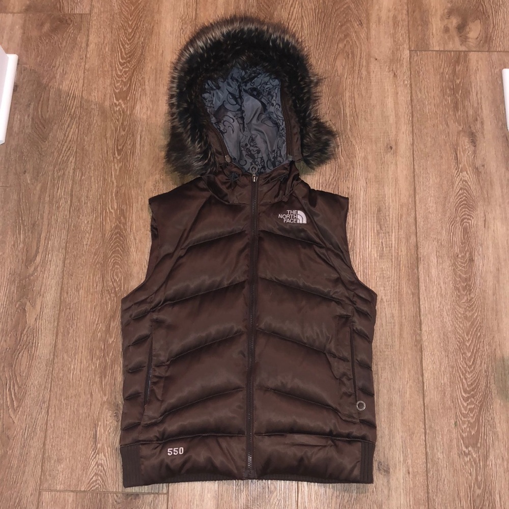 North Face, no sleeve jacket